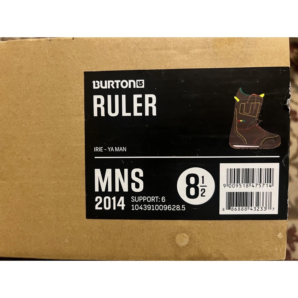 Burton Ruler IRIE-YA MAN Size‎ 8-1/2 Snow Boots NEW - Picture 7 of 7